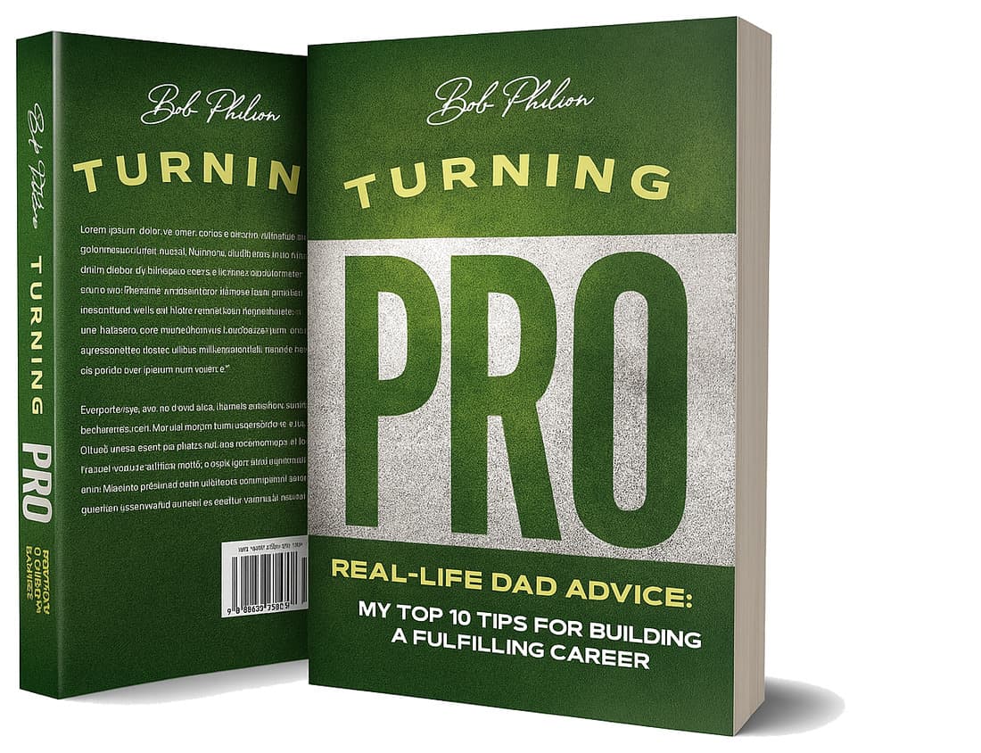 Turning Pro by Bob Philion — front and back cover